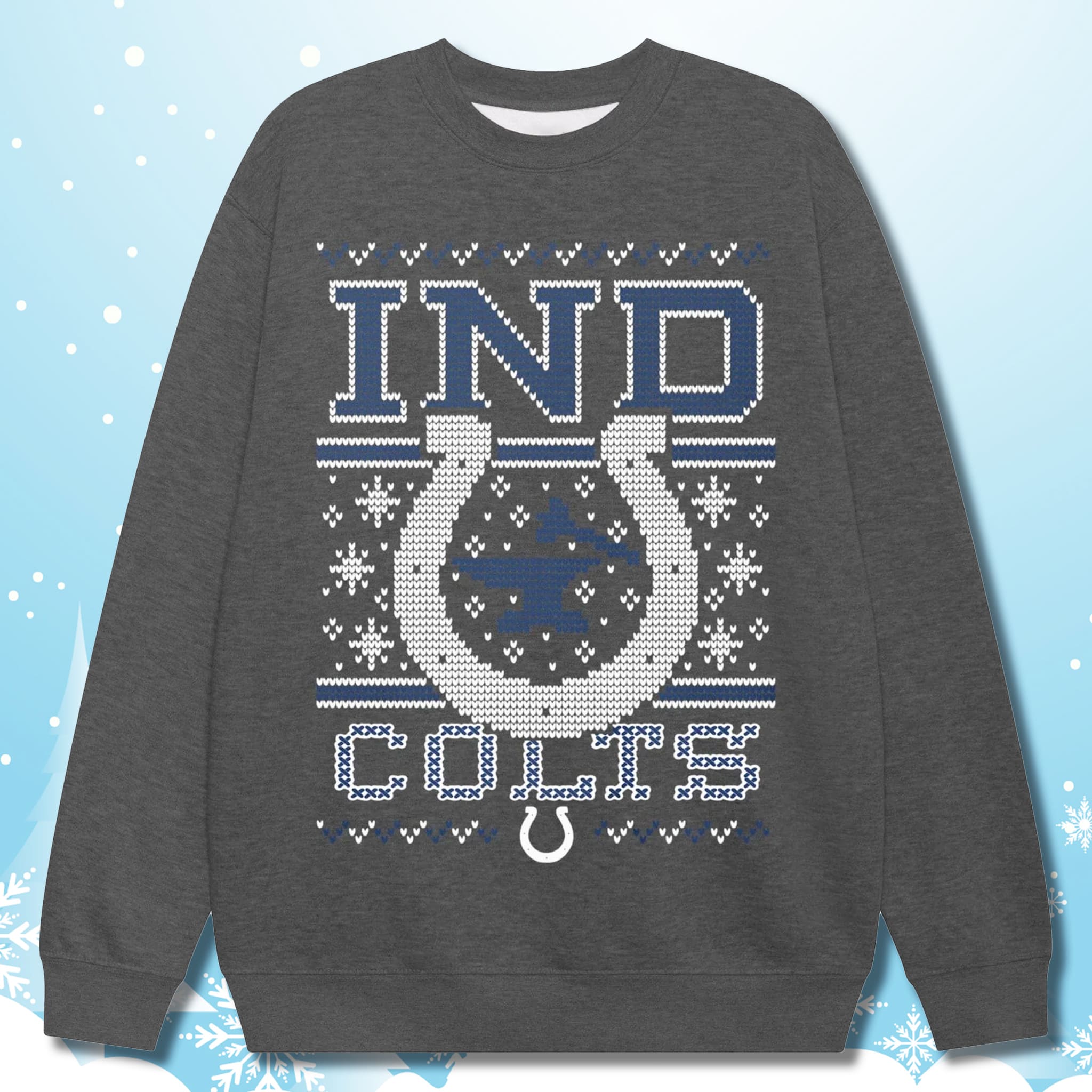 Indianapolis Colts 2025 Christmas Sweatshirt Vintage Indianapolis Colts 2025 Christmas Sweatshirt Vintage