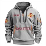 Iowa State Cyclones EST 1858 Quarter Zip Hoodie