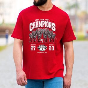 Alabama Crimson Tide Iron Bowl 2025 Shirt 10