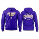 JMU 2025 Football Championship Jesus Won Hoodie