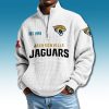 Jaguars EST 1993 Waffle Quarter Zip Sweater 7 Jacksonville Jaguars EST 1993 Waffle Quarter Zip Sweater