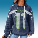 Jaxon Smith-Njigba Seahawks 11 Waffle Hoodie