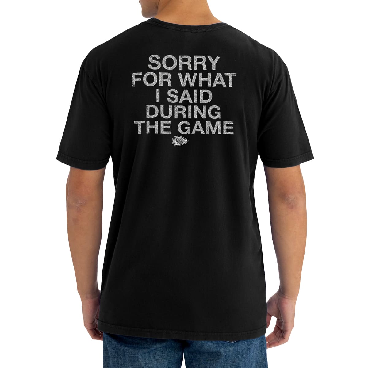 KC Chiefs Sorry For What I Said During the Game Shirt Brittany Mahomes 1 KC Chiefs Sorry For What I Said During the Game Shirt Brittany Mahomes Back 1