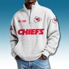 Chiefs EST 1959 Waffle Quarter Zip Sweater 7 Kansas City Chiefs EST 1959 Waffle Quarter Zip Sweater