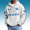 Kentucky Wildcats Waffle Quarter Zip Hoodie 2025 3