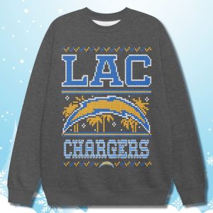 Los Angeles Chargers 2025 Christmas Sweatshirt Vintage 1