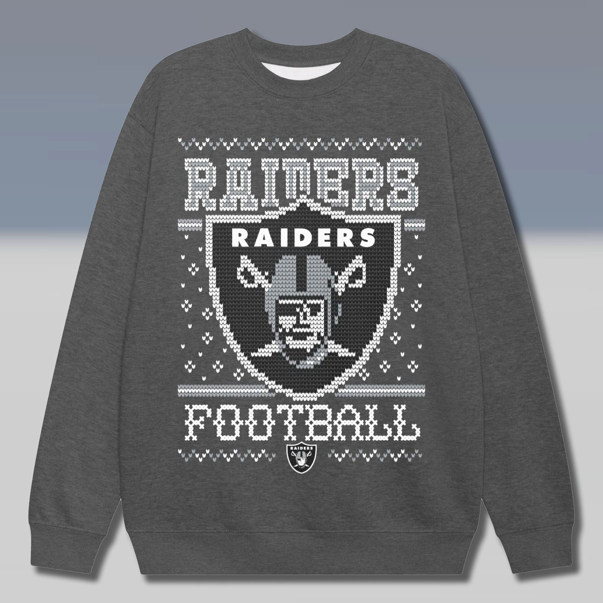 Raiders 2025 Christmas Sweatshirt Vintage 2 Las Vegas Raiders 2025 Christmas Sweatshirt Vintage