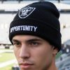 Las Vegas Raiders Opportunity Beanie Hat 2