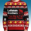 Lehman Brothers 2008 To Big To Fail Strategy Team Ugly Christmas Sweater