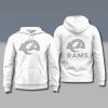 Los Angeles Rams 2026 White Out Hoodie