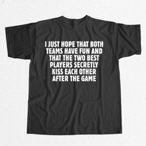 Hockey The Two Best Players Secretly Kiss Each Other After The Game Shirt 13