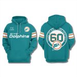 Dolphins 60th Anniversary Hoodie 1965-2025