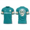 Miami Dolphins 60th Anniversary Hoodie 1965 2025 2