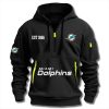 Dolphins EST 1966 Quarter Zip Hoodie 6 Miami Dolphins EST 1966 Quarter Zip Hoodie 1
