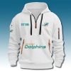 Dolphins EST 1966 Quarter Zip Hoodie 3 Miami Dolphins EST 1966 Quarter Zip Hoodie