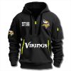 Vikings EST 1961 Quarter Zip Hoodie 4 Minnesota Vikings EST 1961 Quarter Zip Hoodie 2