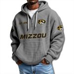 Missouri Tigers EST 1890 Waffle Quarter Zip Hoodie