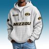Missouri Tigers EST 1890 Waffle Quarter Zip Hoodie