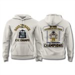 Navy Midshipmen 2025 Commander-in-Chief's Trophy Champions Hoodie