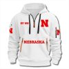 Nebraska Huskers EST 1890 Quarter Zip Hoodie 1