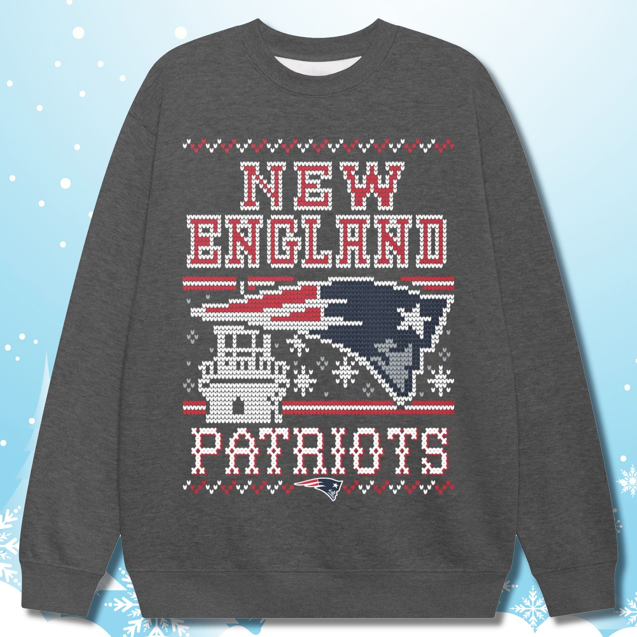 New England Patriots 2025 Christmas Sweatshirt Vintage New England Patriots 2025 Christmas Sweatshirt Vintage
