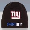 New York Giants Opportunity Beanie Hat 3