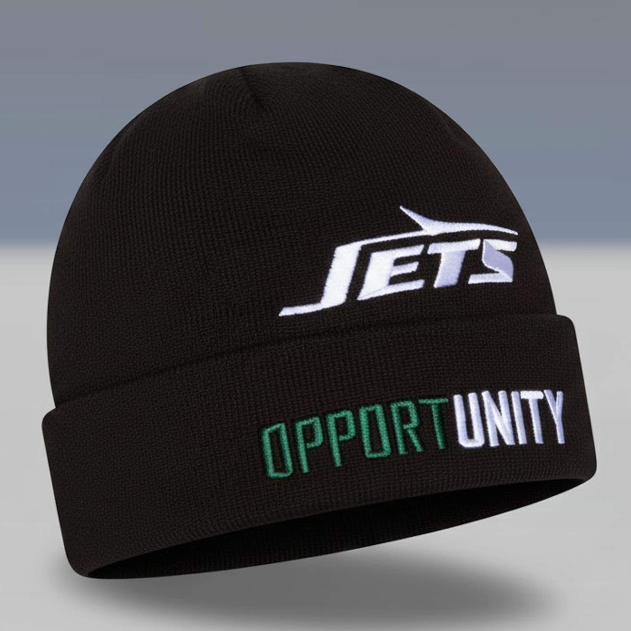 Jets Opportunity Beanie Hat 2 New York Jets Opportunity Beanie Hat 2
