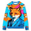 Nick Wilde Fox Zootopia 2 Ugly Christmas Sweater 5 Nick Wilde Fox Zootopia 2 Ugly Christmas Sweater 1