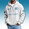 North Carolina Tar Heels Waffle Quarter Zip Hoodie 2025 3