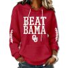 Oklahoma Sooners Beat Bama Waffle Hoodie 12 Oklahoma Sooners Beat Bama Waffle Hoodie 1