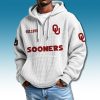 Oklahoma Sooners Waffle Quarter Zip Hoodie 2025 5 Oklahoma Sooners Waffle Quarter Zip Hoodie 2025 3
