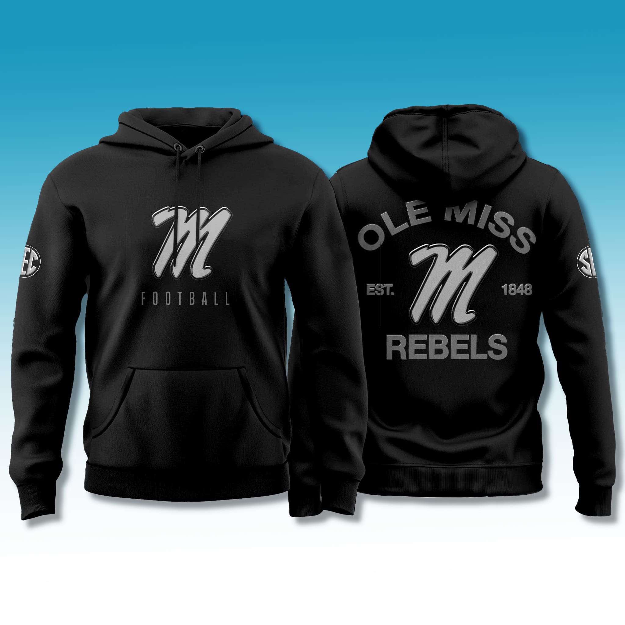 Ole Miss Rebels Back In Black Hoodie 2026 1 Ole Miss Rebels Back In Black Hoodie 2026 1
