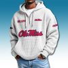 Ole Miss Rebels Waffle Quarter Zip Hoodie 2025 5 Ole Miss Rebels Waffle 2025 Quarter Zip Hoodie 3