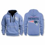 Patriots 2025 Rivalry Nor Easter Quarter Zip Hoodie