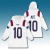 Patriots Drake Maye 10 Unisex Blanket Hoodie 9 Patriots Drake Maye 10 Unisex Blanket Hoodie