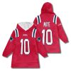 Patriots Drake Maye 10 Unisex Blanket Hoodie 6 Patriots Drake Maye 10 Unisex Blanket Hoodie 2