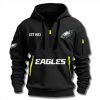 Eagles EST 1933 Quarter Zip Hoodie 4 Philadelphia Eagles EST 1933 Quarter Zip Hoodie 1