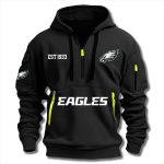 Eagles EST 1933 Quarter Zip Hoodie