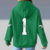 Eagles Jalen Hurts Kelly Green Waffle Hoodie 5 Philadelphia Eagles Jalen Hurts Kelly Green Waffle Hoodie