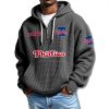 Philadelphia Phillies EST 1883 Waffle Quarter Zip Hoodie 1