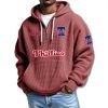 Philadelphia Phillies EST 1883 Waffle Quarter Zip Hoodie 6 Philadelphia Phillies EST 1883 Waffle Quarter Zip Hoodie 3