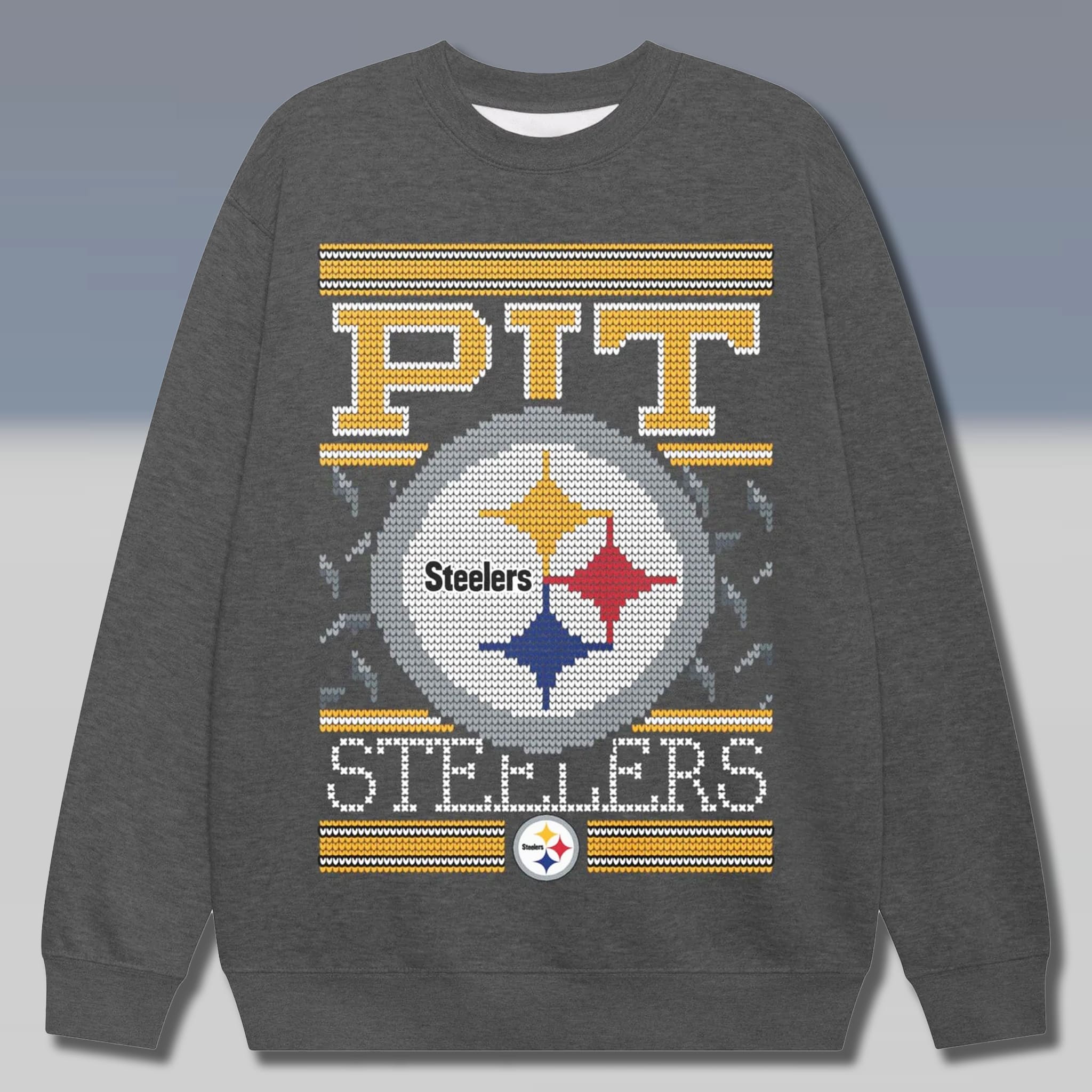 Steelers 2025 Christmas Sweatshirt Vintage 1 Pittsburgh Steelers 2025 Christmas Sweatshirt Vintage 1
