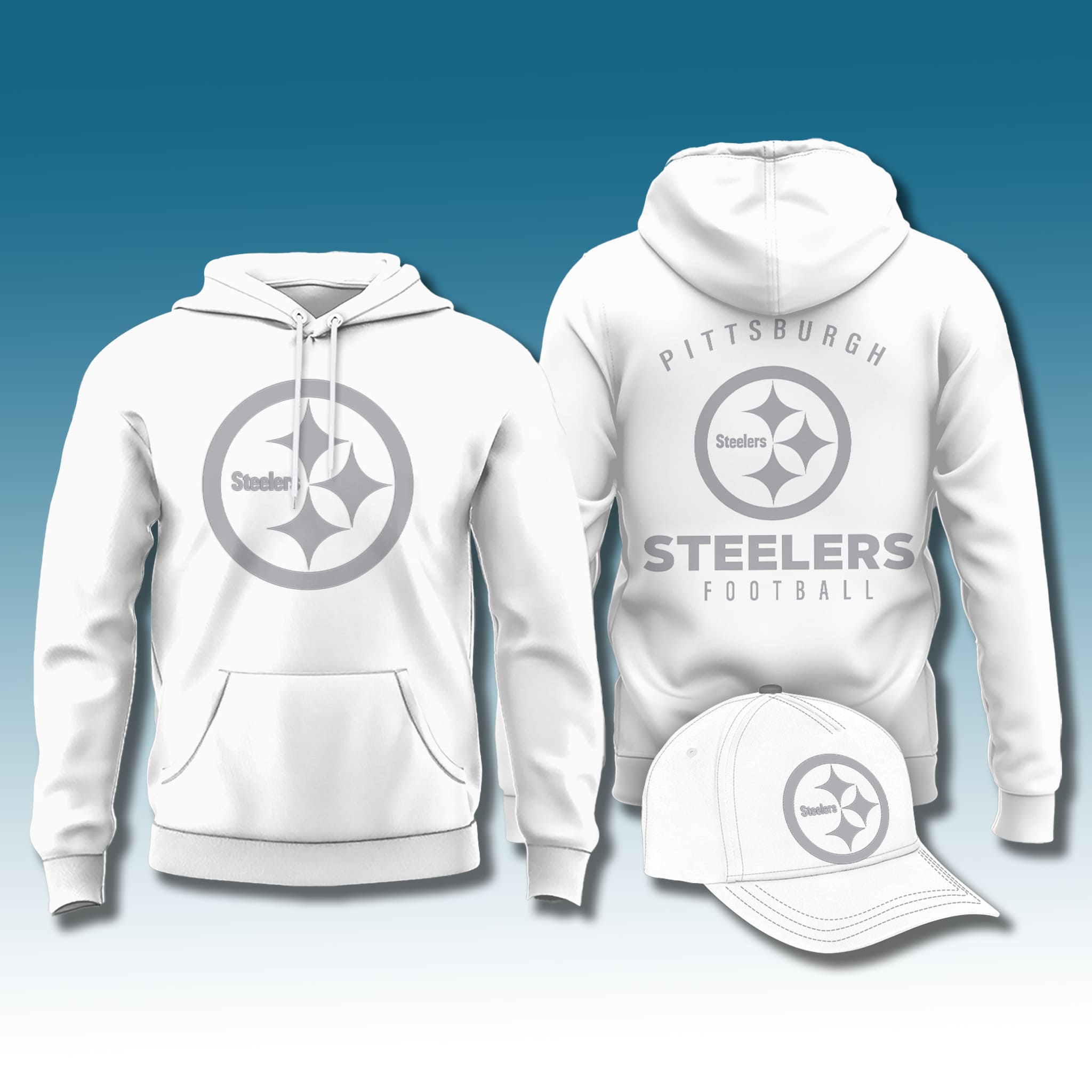 Pittsburgh Steelers 2026 White Out Hoodie 1 Pittsburgh Steelers 2026 White Out Hoodie 1