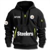 Steelers EST 1940 Quarter Zip Hoodie 4 Pittsburgh Steelers EST 1940 Quarter Zip Hoodie 1