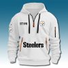 Steelers EST 1940 Quarter Zip Hoodie 3 Pittsburgh Steelers EST 1940 Quarter Zip Hoodie