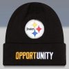 Pittsburgh Steelers Opportunity Beanie Hat 3