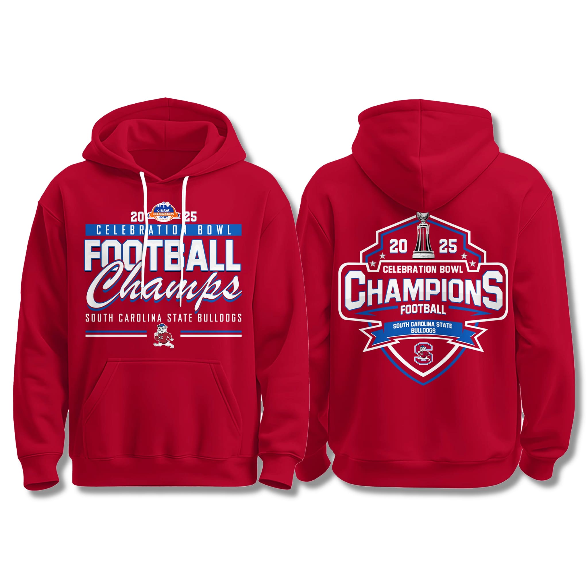 SC State Football Celebration Bowl Champions 2025 Hoodie 2 SC State Football Celebration Bowl Champions 2025 Hoodie