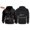 Seattle Seahawks Back In Black 2025 Zip Hoodie 1