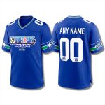 Seahawks x One Piece 2025 Custom Jersey