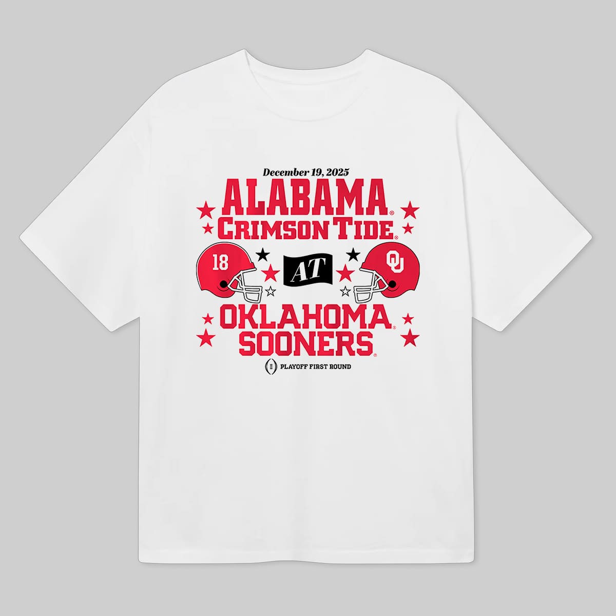 Sooners Vs Crimson Tide 2025 CFP Shirt 3 Sooners Vs Crimson Tide 2025 CFP Shirt 2
